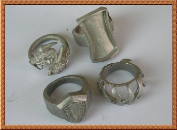 Stainless steel ring blanks